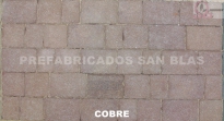 Adoquin Nazari abujardado COBRE.